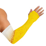Beer With Foam Print Sun Protection Arm Sleeves
