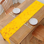 Beer With Foam Print Table Runner