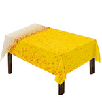 Beer With Foam Print Tablecloth