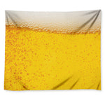 Beer With Foam Print Tapestry