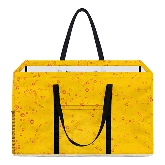 Beer With Foam Print Utility Tote Bag