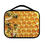 Bees And Honeycomb Print Classic Bible Case