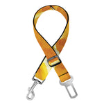 Bees And Honeycomb Print Dog Seat Belt