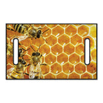 Bees And Honeycomb Print Golf Cart Seat Cover
