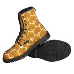 Bees And Honeycomb Print Backpack