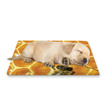 Bees And Honeycomb Print Pet Cooling Mat Cover