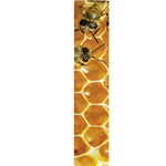 Bees And Honeycomb Print Table Runner