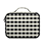 Beige And Black Buffalo Check Print Briefcase Bible Bag