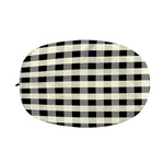 Beige And Black Buffalo Check Print Car Side Mirror Covers