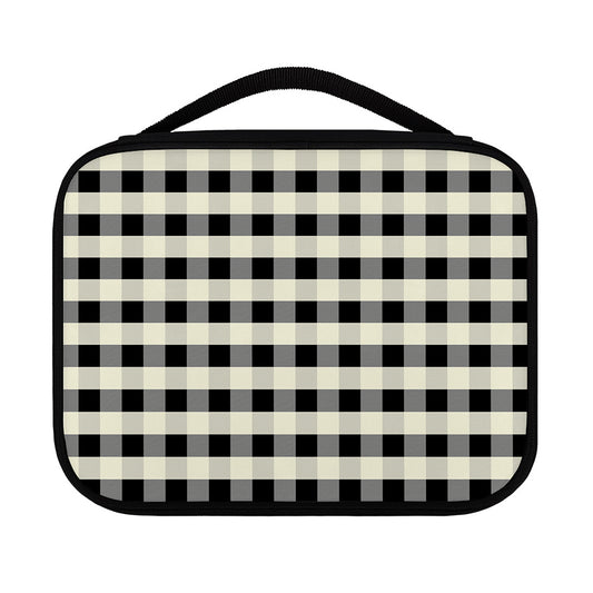 Beige And Black Buffalo Check Print Classic Bible Case