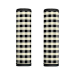 Beige And Black Buffalo Check Print Handle Covers