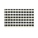 Beige And Black Buffalo Check Print Polyester Flag