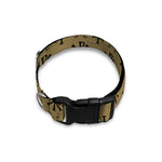 Beige And Black Orthodox Pattern Print Dog Collar