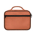 Beige And Red Japanese Pattern Print Briefcase Bible Bag