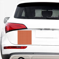Beige And Red Japanese Pattern Print Car Sticker