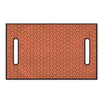 Beige And Red Japanese Pattern Print Golf Cart Seat Cover