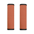 Beige And Red Japanese Pattern Print Handle Covers