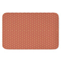 Beige And Red Japanese Pattern Print Indoor Door Mat