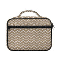 Beige And White Knitted Pattern Print Briefcase Bible Bag