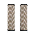 Beige And White Knitted Pattern Print Handle Covers