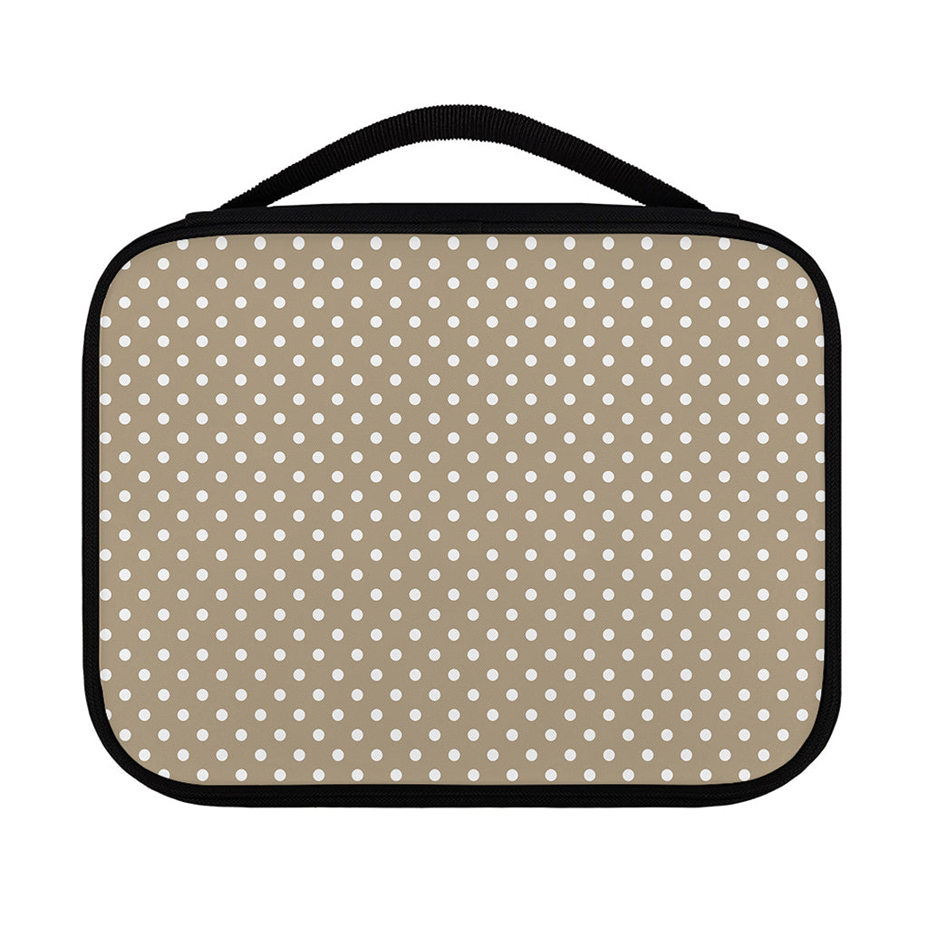 Beige And White Polka Dot Pattern Print Classic Bible Case