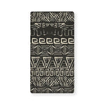 Beige Aztec Pattern Print Baby Crib Sheet
