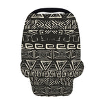 Beige Aztec Pattern Print Baby Seat Cover
