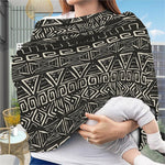 Beige Aztec Pattern Print Baby Seat Cover