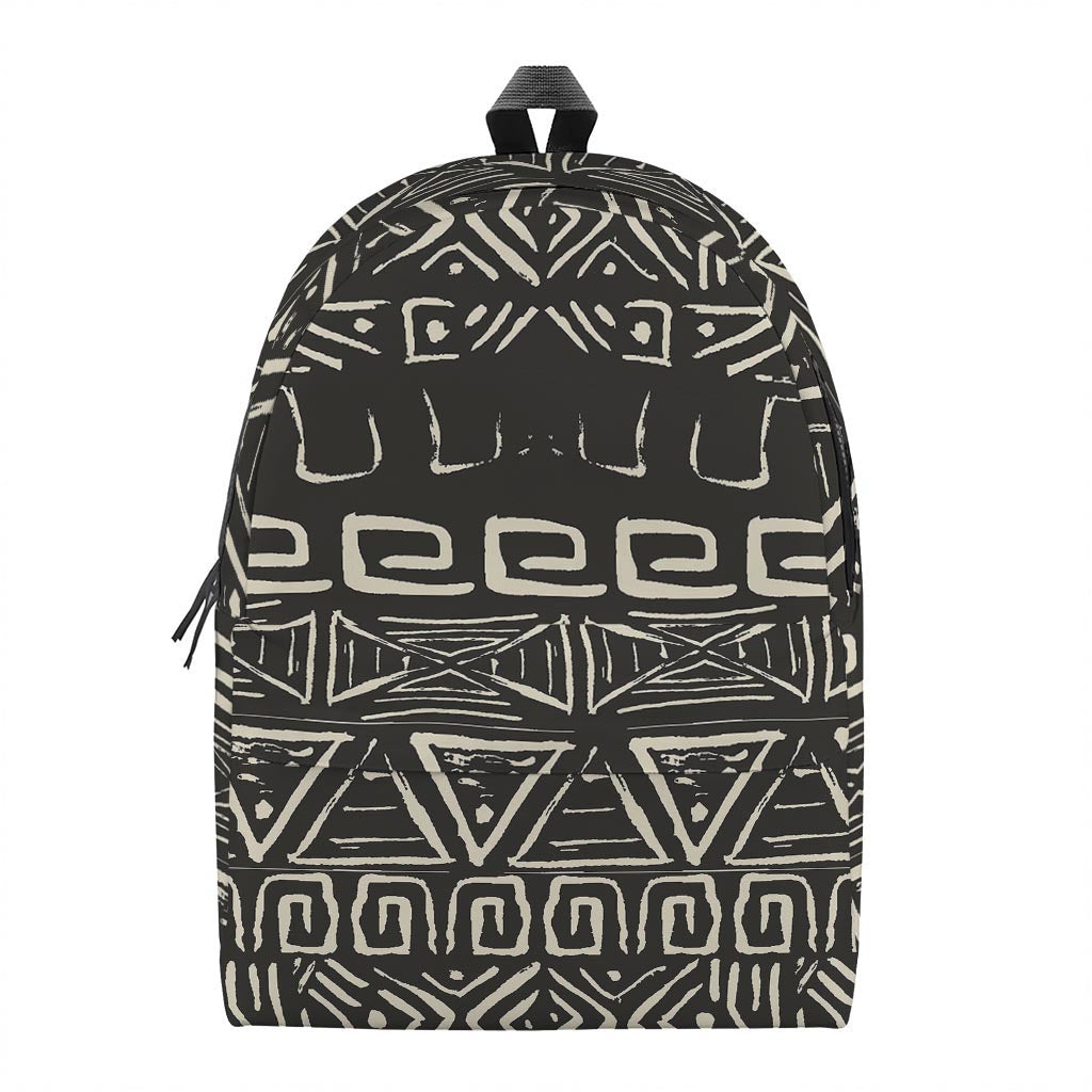 Beige Aztec Pattern Print Backpack