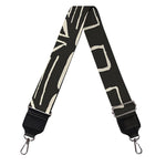 Beige Aztec Pattern Print Bag Strap