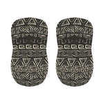 Beige Aztec Pattern Print Bar Stool Covers