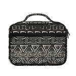 Beige Aztec Pattern Print Briefcase Bible Bag