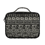 Beige Aztec Pattern Print Briefcase Bible Bag