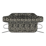 Beige Aztec Pattern Print Car Windshield Snow Cover
