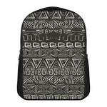 Beige Aztec Pattern Print Casual Backpack