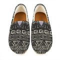Beige Aztec Pattern Print Casual Shoes