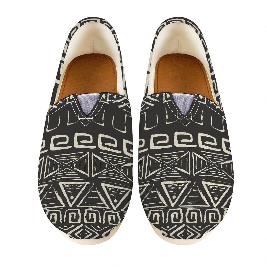 Beige Aztec Pattern Print Casual Shoes