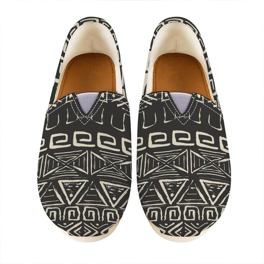 Beige Aztec Pattern Print Casual Shoes