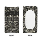 Beige Aztec Pattern Print Changing Pad Cover