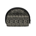 Beige Aztec Pattern Print Coin Purse