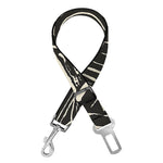 Beige Aztec Pattern Print Dog Seat Belt