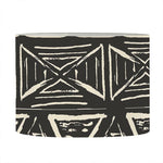 Beige Aztec Pattern Print Drum Lamp Shade