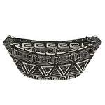 Beige Aztec Pattern Print Fanny Pack