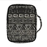 Beige Aztec Pattern Print Front Pocket Bible Bag