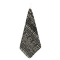Beige Aztec Pattern Print Hand Towel