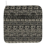 Beige Aztec Pattern Print Hand Towel