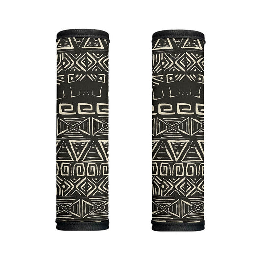 Beige Aztec Pattern Print Handle Covers