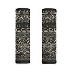 Beige Aztec Pattern Print Handle Covers