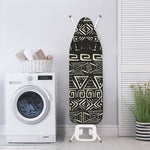 Beige Aztec Pattern Print Ironing Board Cover