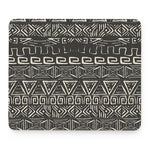 Beige Aztec Pattern Print Mouse Pad